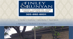 Desktop Screenshot of abilenefamilydentists.com