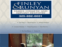 Tablet Screenshot of abilenefamilydentists.com